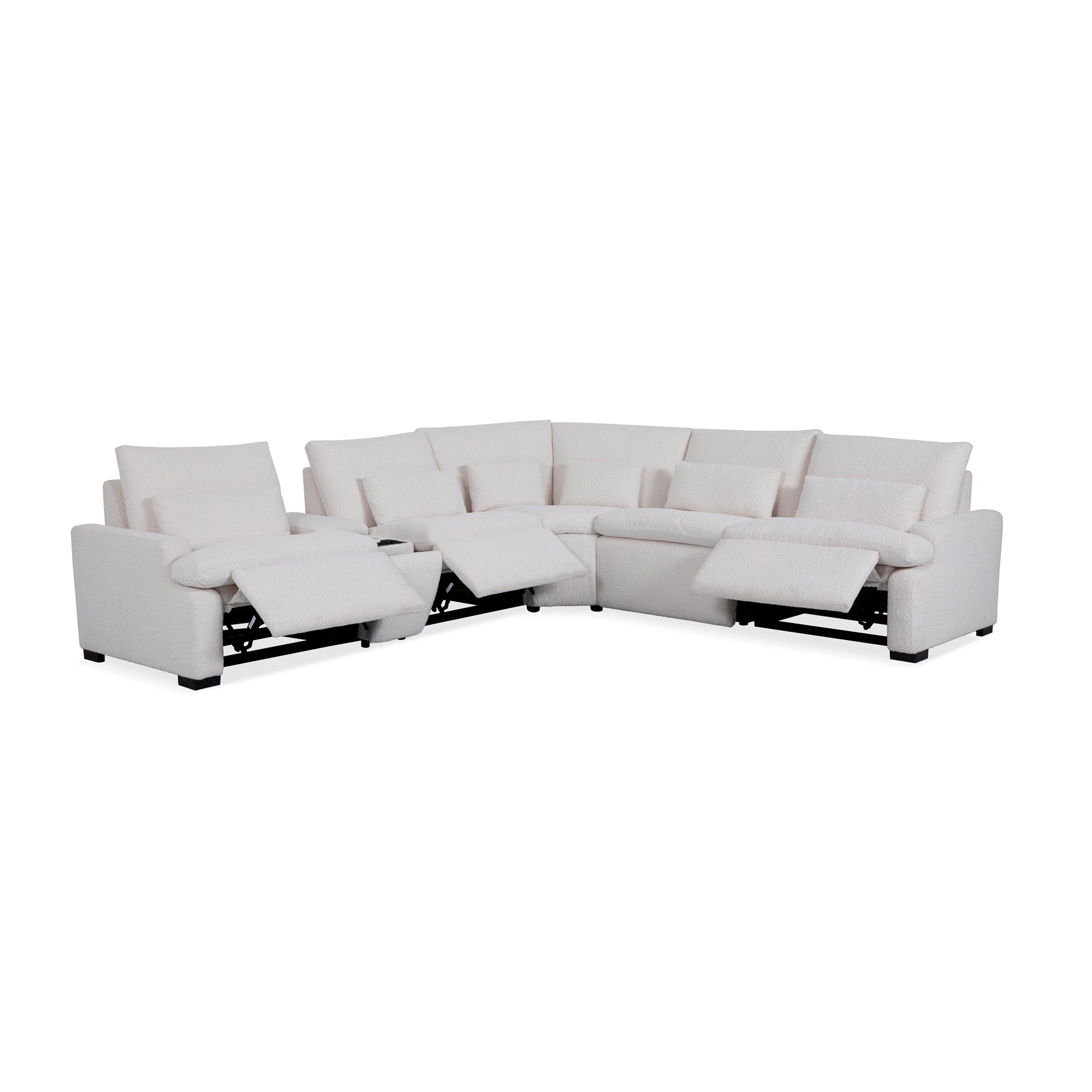 Fiona 6 Piece Power Reclining Sectional