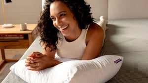 Purple Harmony Tall Pillow