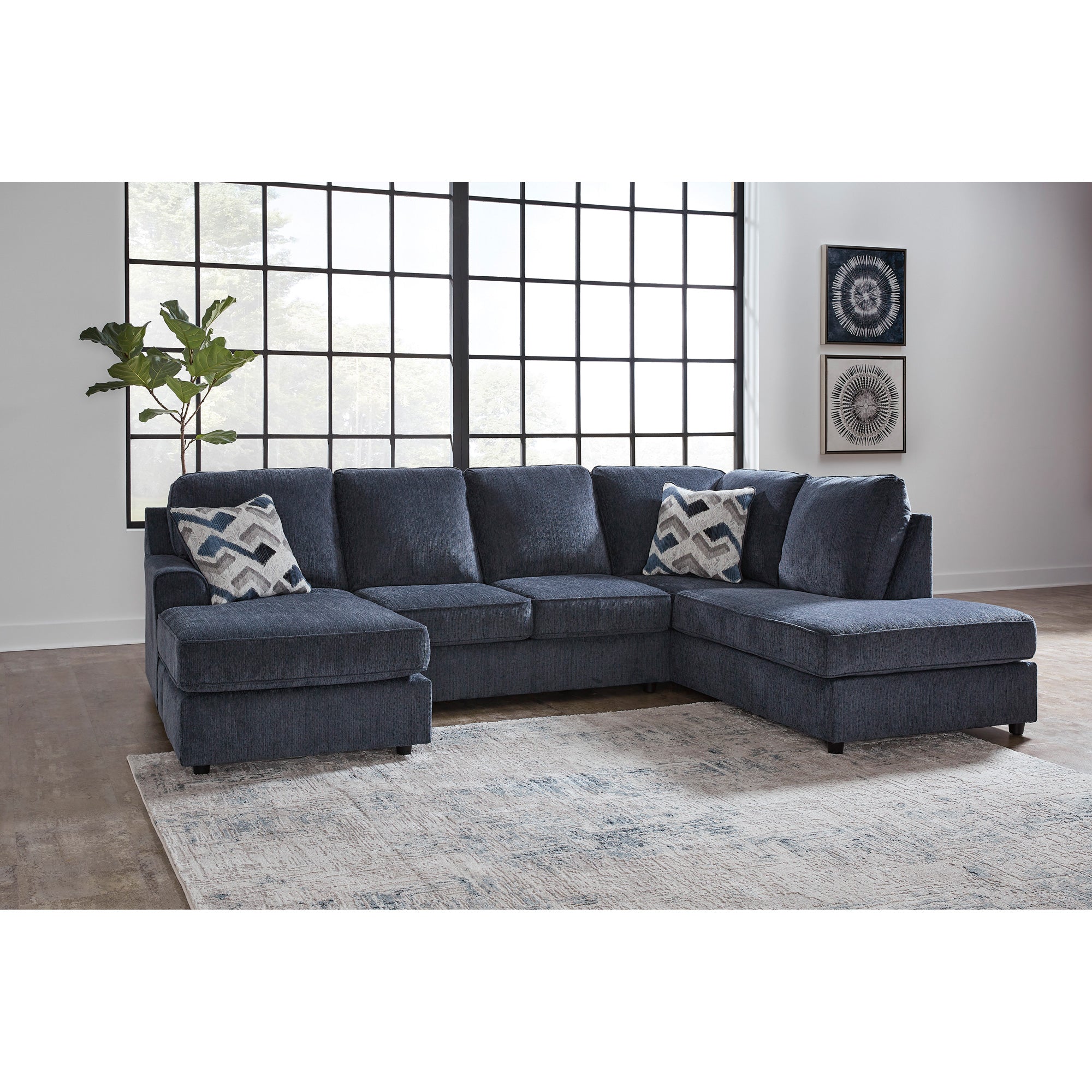 Albar Place 2 Piece Left Sofa Chaise Sectional