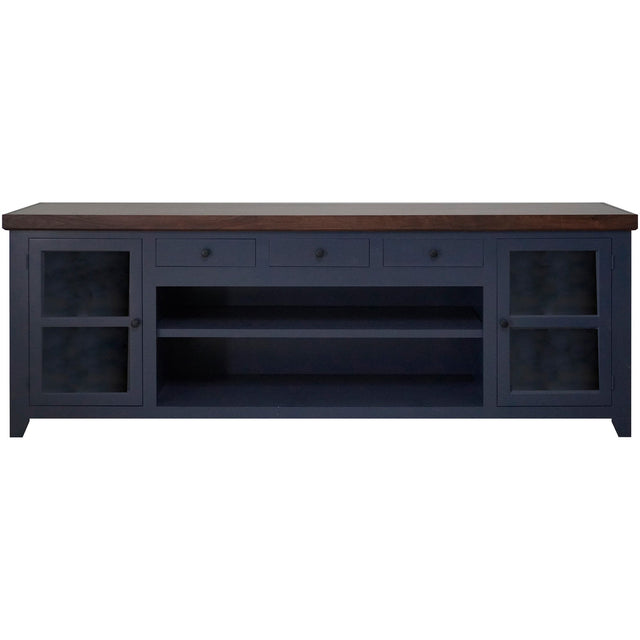 Emily Oceanside Blue 94 Inch Console QK1091308