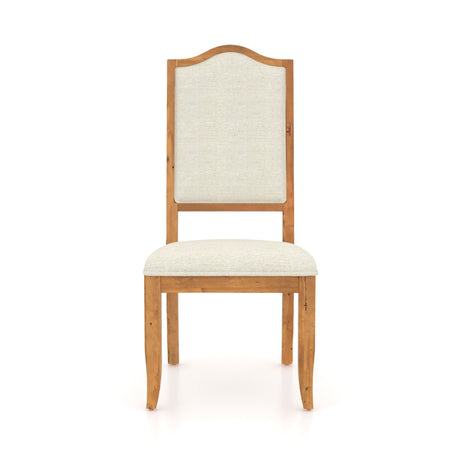 Elita Honey Washed Upholstered Dining Chair QK1091328
