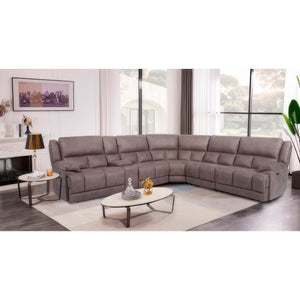 Wyatt 6 Piece Sectional with 2 Power Ends