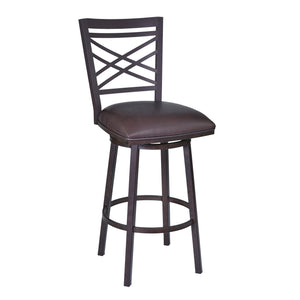 Isabella Beige Swivel Counter Stool QK1092315