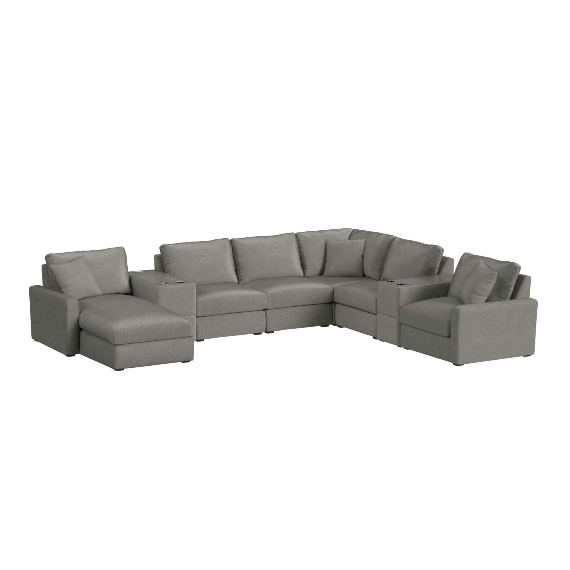 Simply Elements The Big Way 8 Piece Sectional – Slumberland