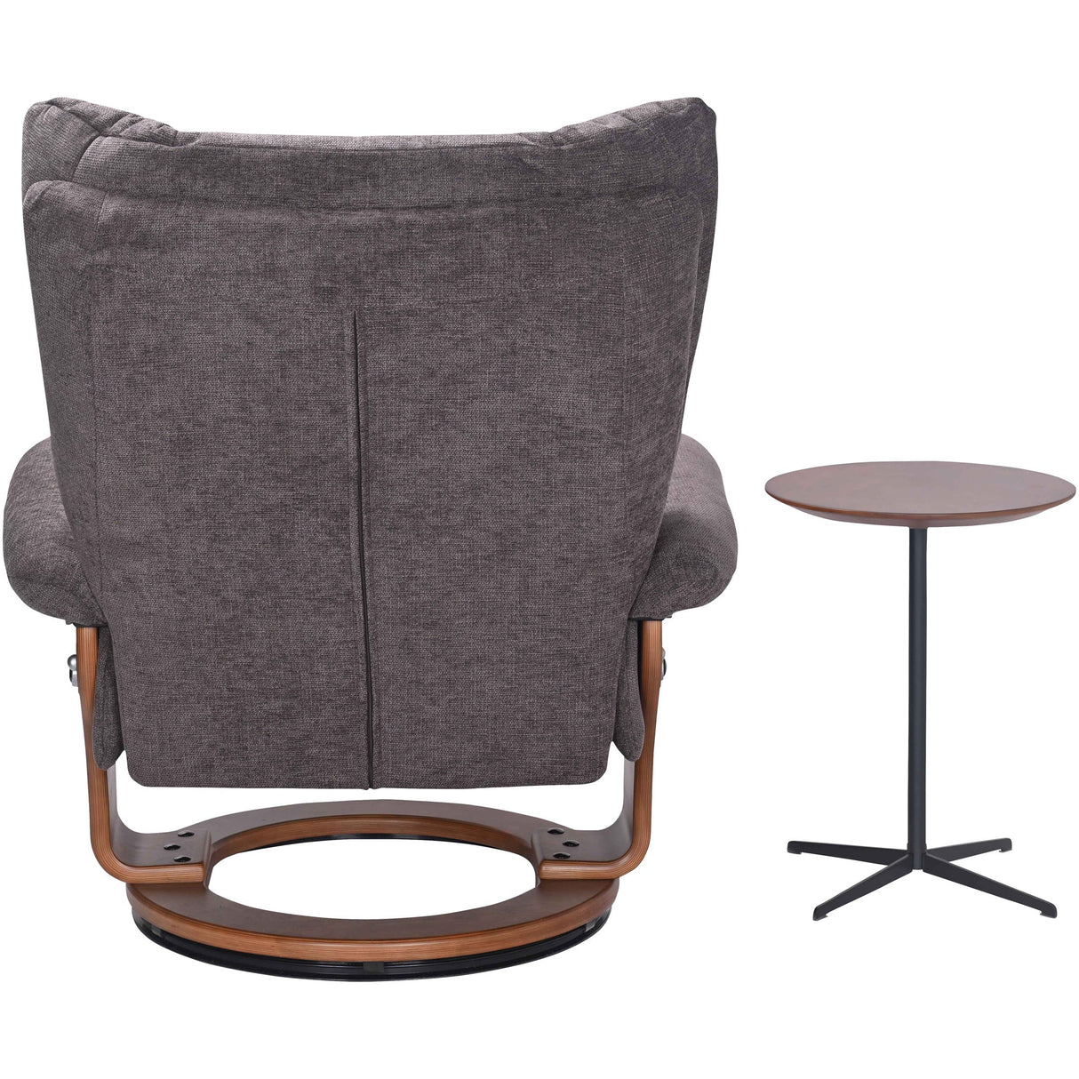 Bubba Swivel Recliner with Ottoman