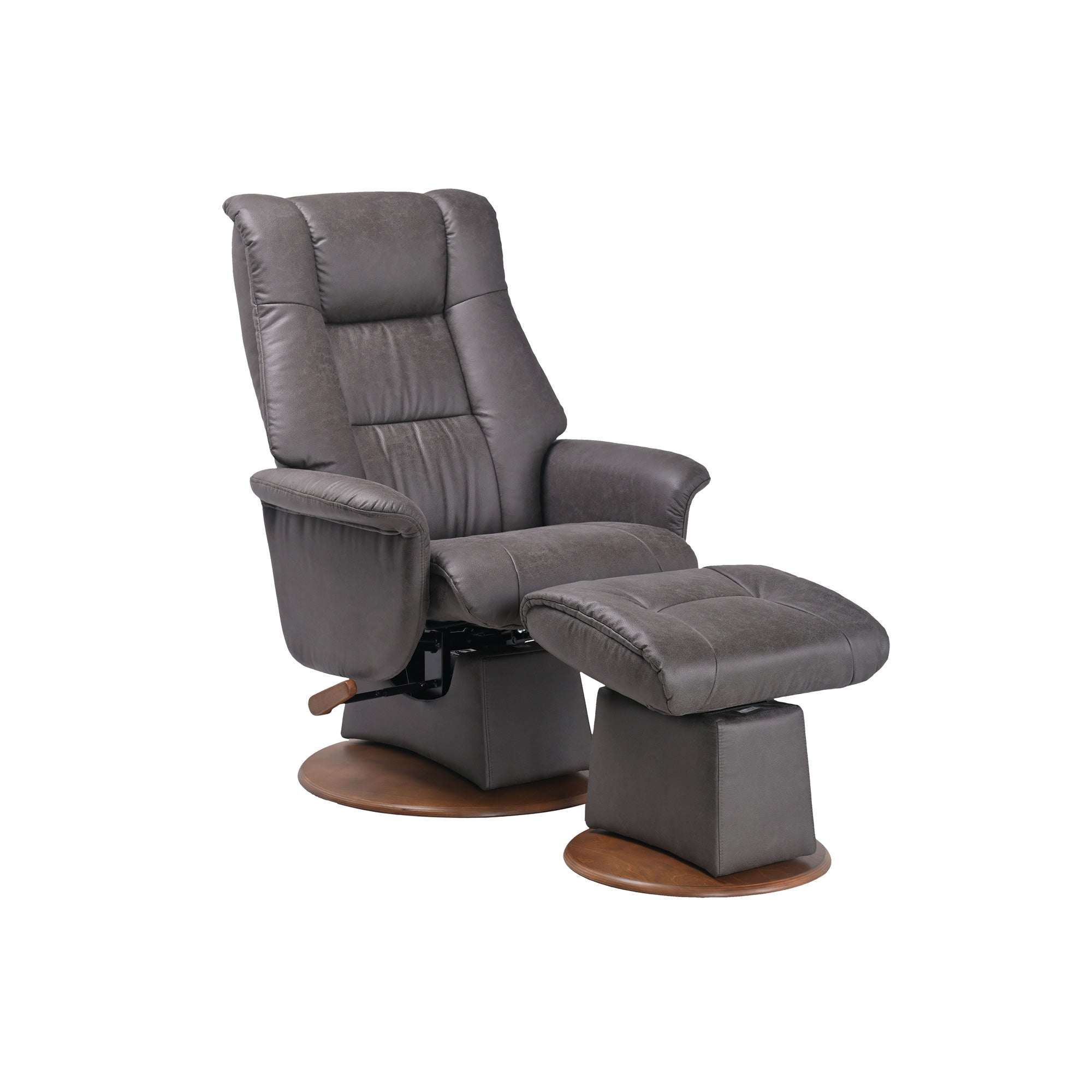 Victoria Glider Recliner with Ottoman – Slumberland