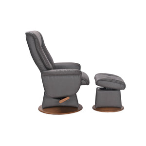 Victoria Glider Recliner with Ottoman