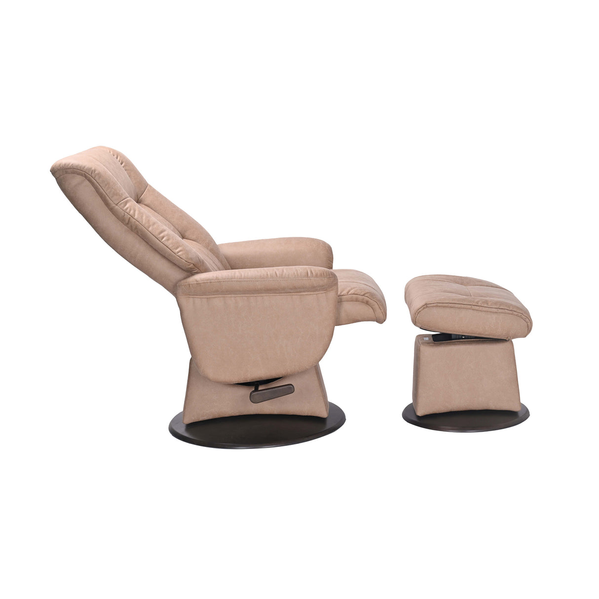 Victoria Glider Recliner with Ottoman