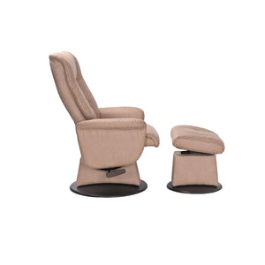 Victoria Glider Recliner with Ottoman