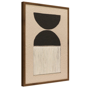 Front right view of Half Moon I Wall Art