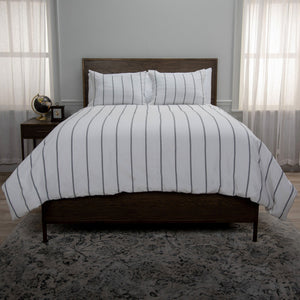 White Willow Lane Comforter on bed in bedroom