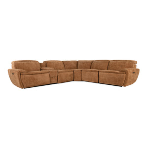 Declan Cypress 6 Piece Tri Power Reclining Sectional QK1092933
