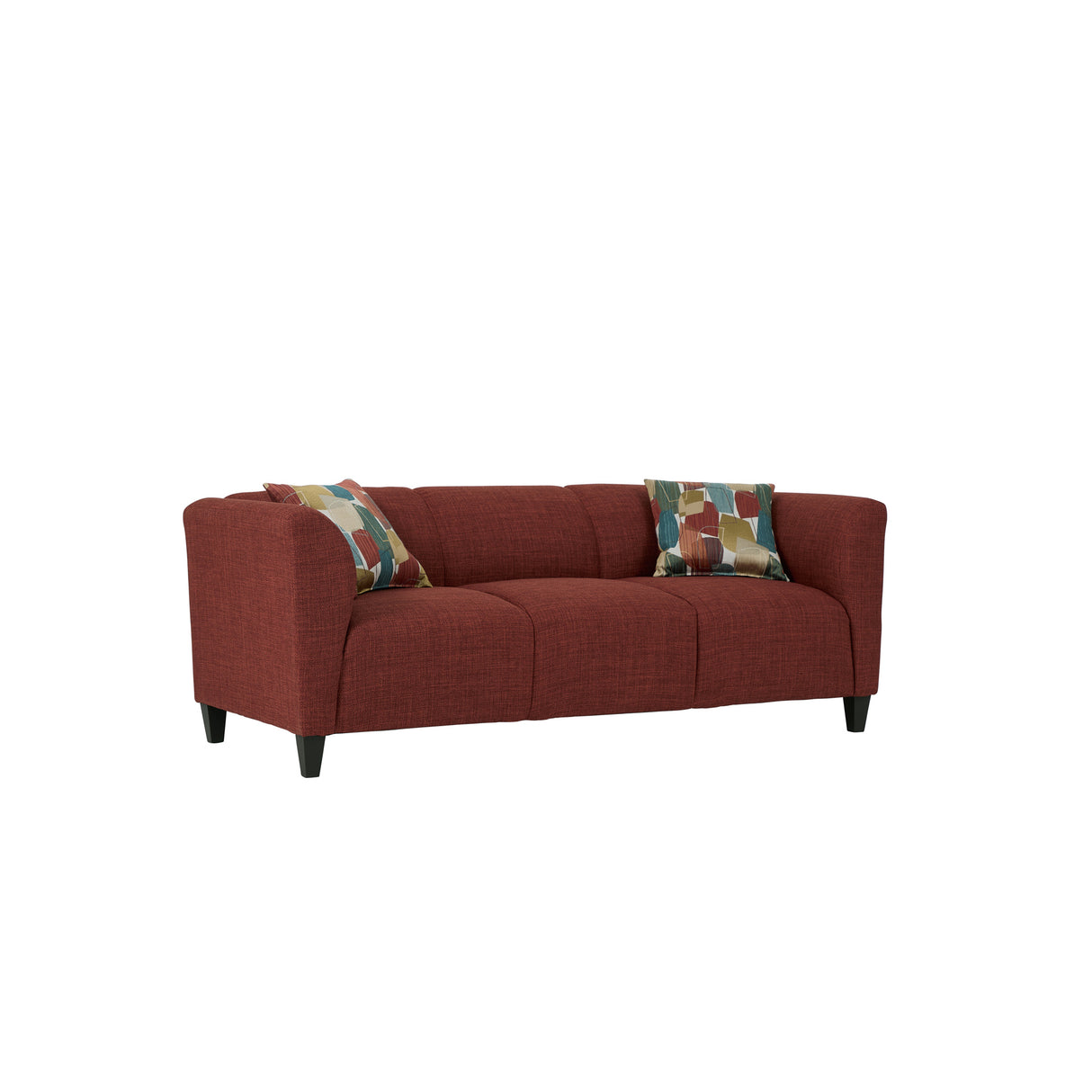 Front left view of Bria Blaze Sofa