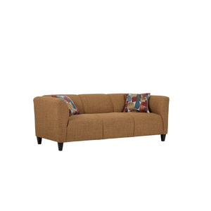 Front left view of Bria Marigold Sofa