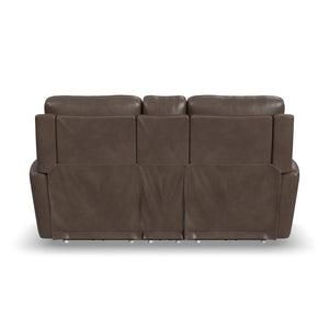 Dylan Power Reclining Console Loveseat - QK1093264_FLXS_BCK_OL