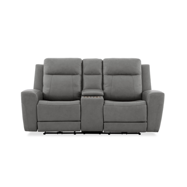 Gavin Ash Dual Power Console Reclining Loveseat QK1094628