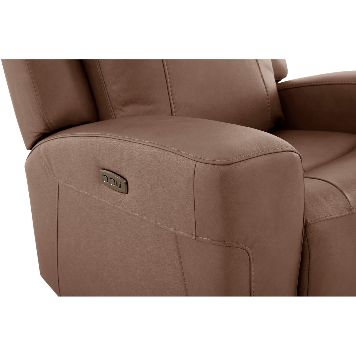Gavin Dual Power Console Reclining Loveseat