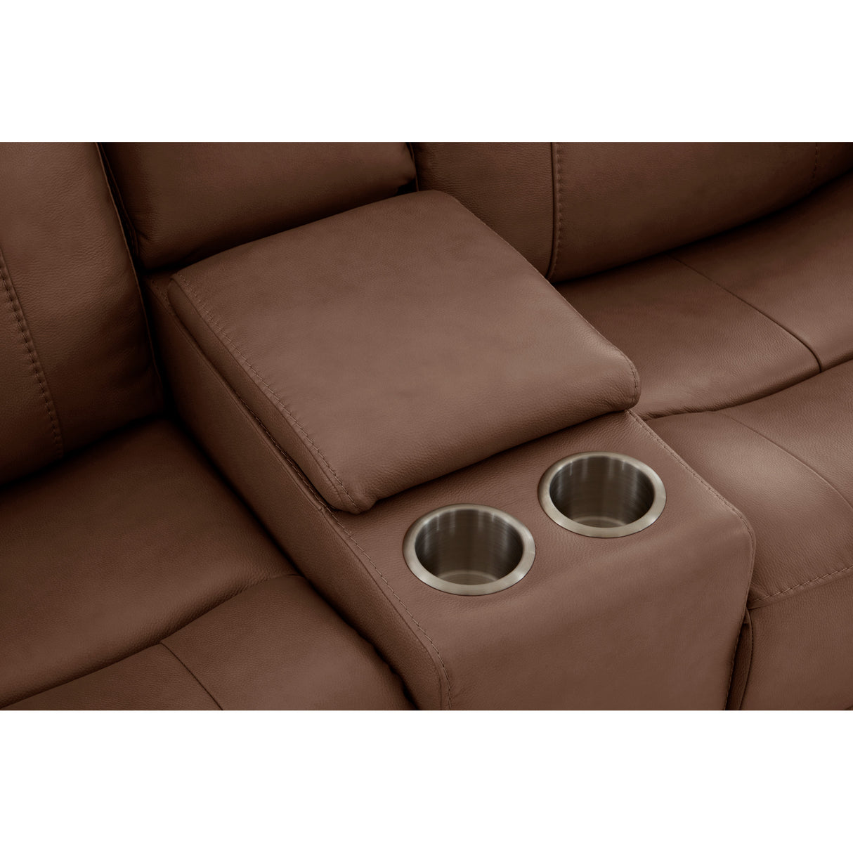 Gavin Dual Power Console Reclining Loveseat
