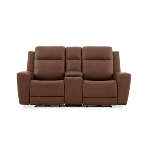 Gavin Dual Power Console Reclining Loveseat