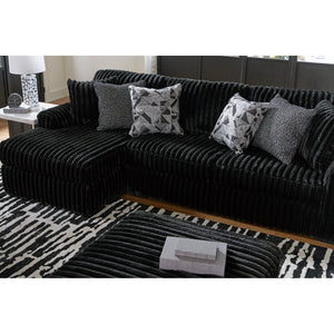 Midnight Madness 2 Piece Left Chaise Sectional