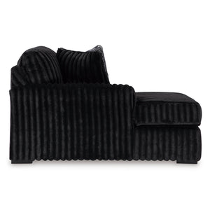 Midnight Madness 2 Piece Left Chaise Sectional