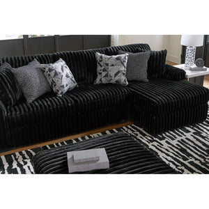 Midnight Madness 2 Piece Right Chaise Sectional