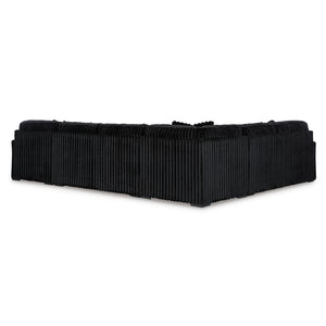 Midnight Madness 4 Piece Right Chaise Sectional - QK1095649_ASHL_BCK_OL