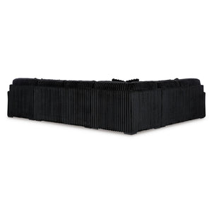 Midnight Madness 4 Piece Left Chaise Sectional