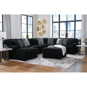 Midnight Madness 4 Piece Left Chaise Sectional