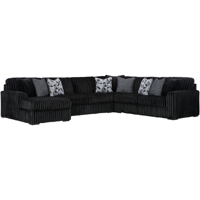 Midnight Madness 4 Piece Left Chaise Sectional
