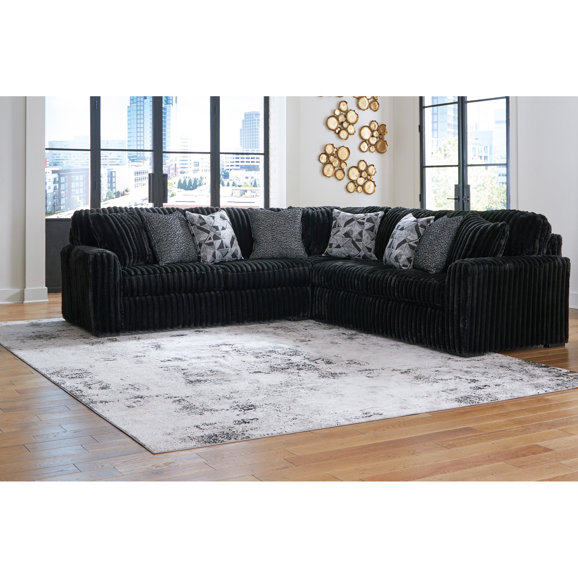 Midnight-Madness 3 Piece Sectional – Slumberland