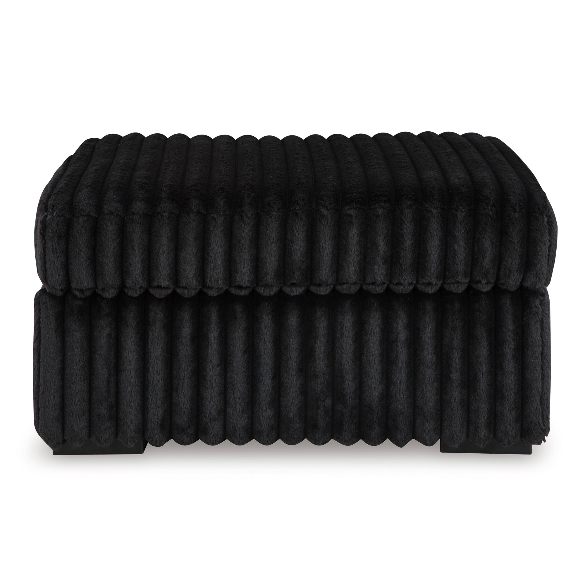 Midnight-Madness Oversized Accent Ottoman
