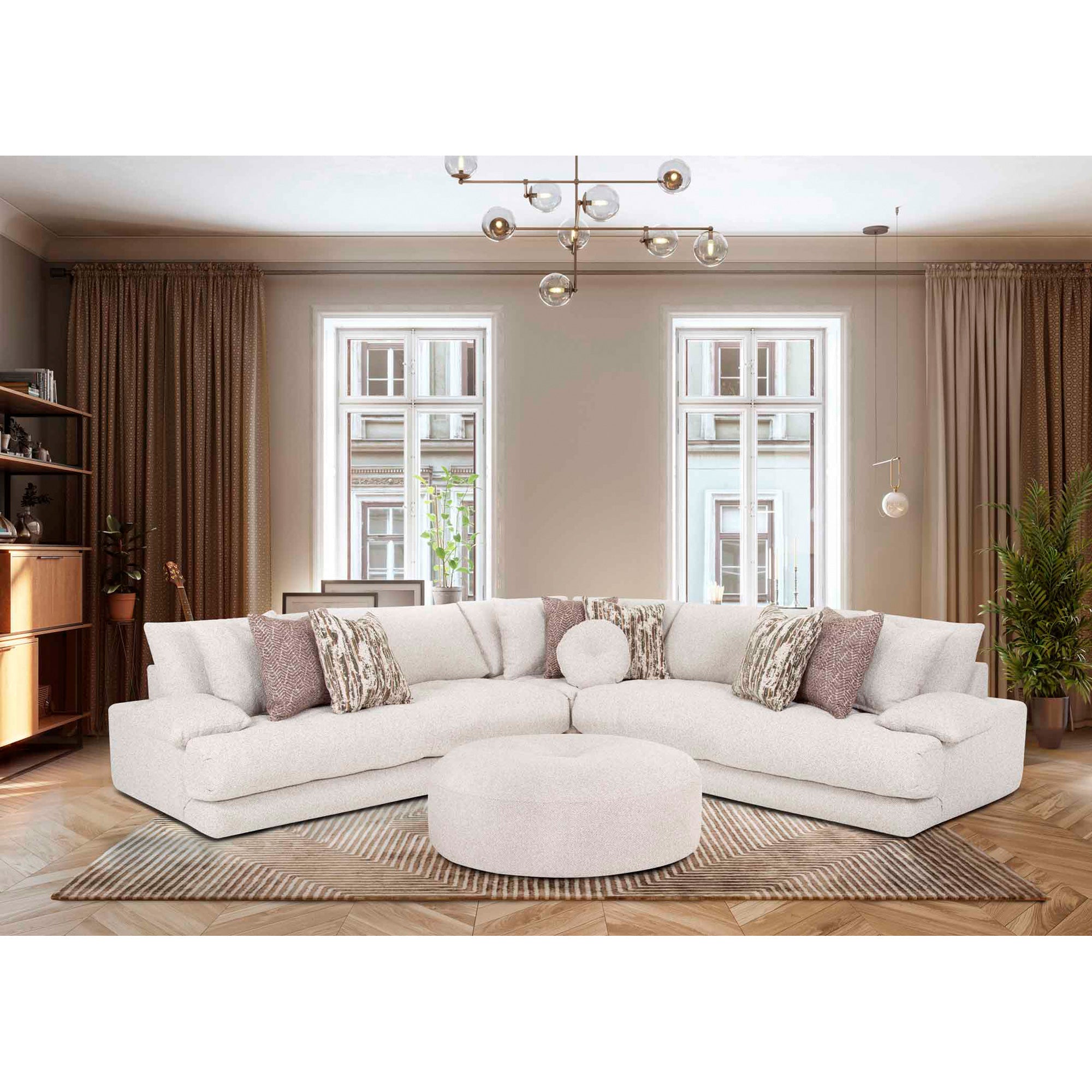 FRANKLIN Juniper Ottoman