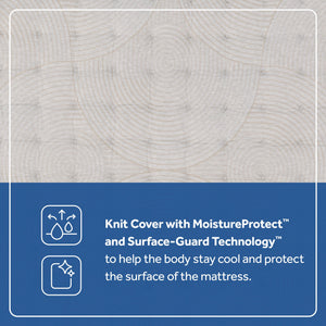 Detail view 2 of Sealy Safa Park Firm Split King Twin Mattress