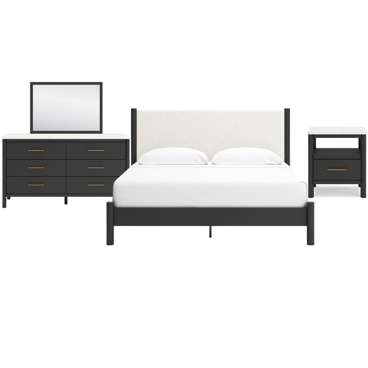 Cadmori 4 Piece Upholstered Room Group