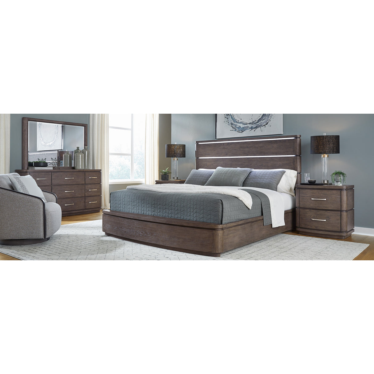 Cascade Falls 4 Piece Room Group