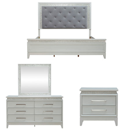 Harlow Pearl King 4 Piece Room Group QK1096186