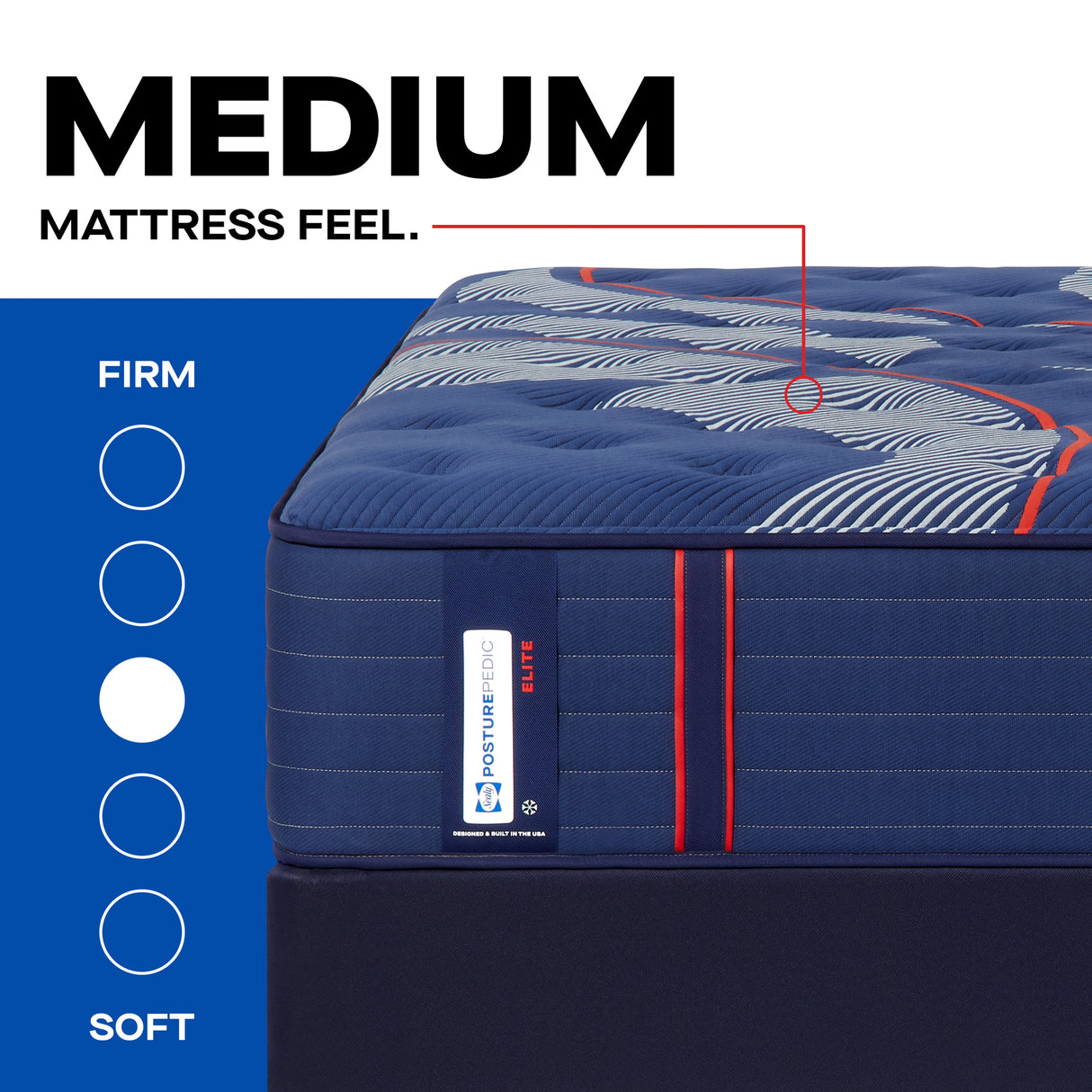 Sealy Posturepedic Elite Brenham Medium Tight Top Mattress