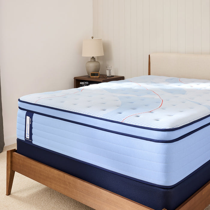 Room setting 2 featuring Sealy Posturepedic Plus Hagerstown Soft Pillowtop Split California King Mattress