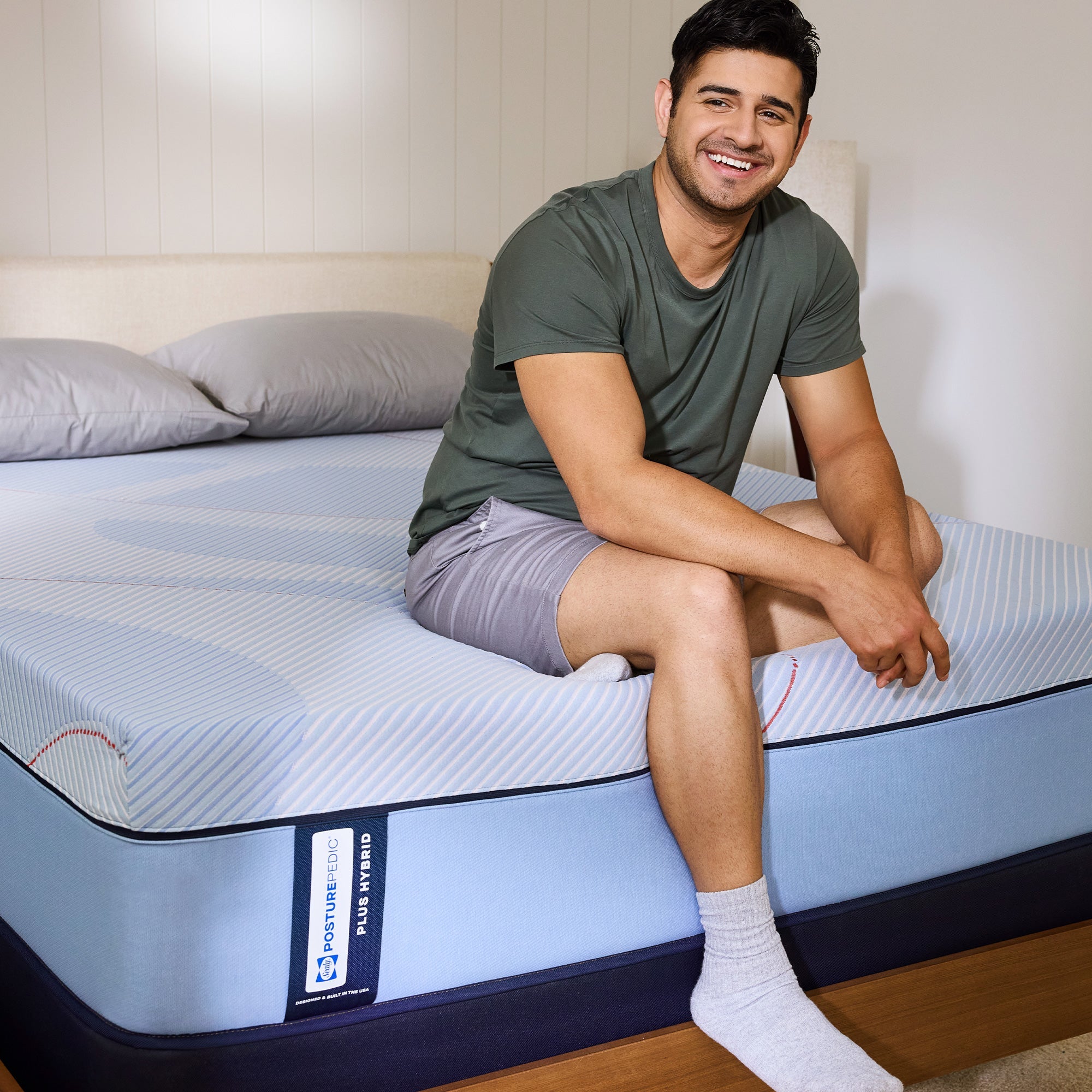 Sealy Posturepedic Plus Hagerstown Soft Hybrid Mattress – Slumberland