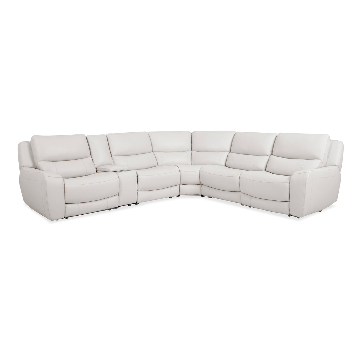 Avery Alabaster 6 Piece Power Sectional QK1096394