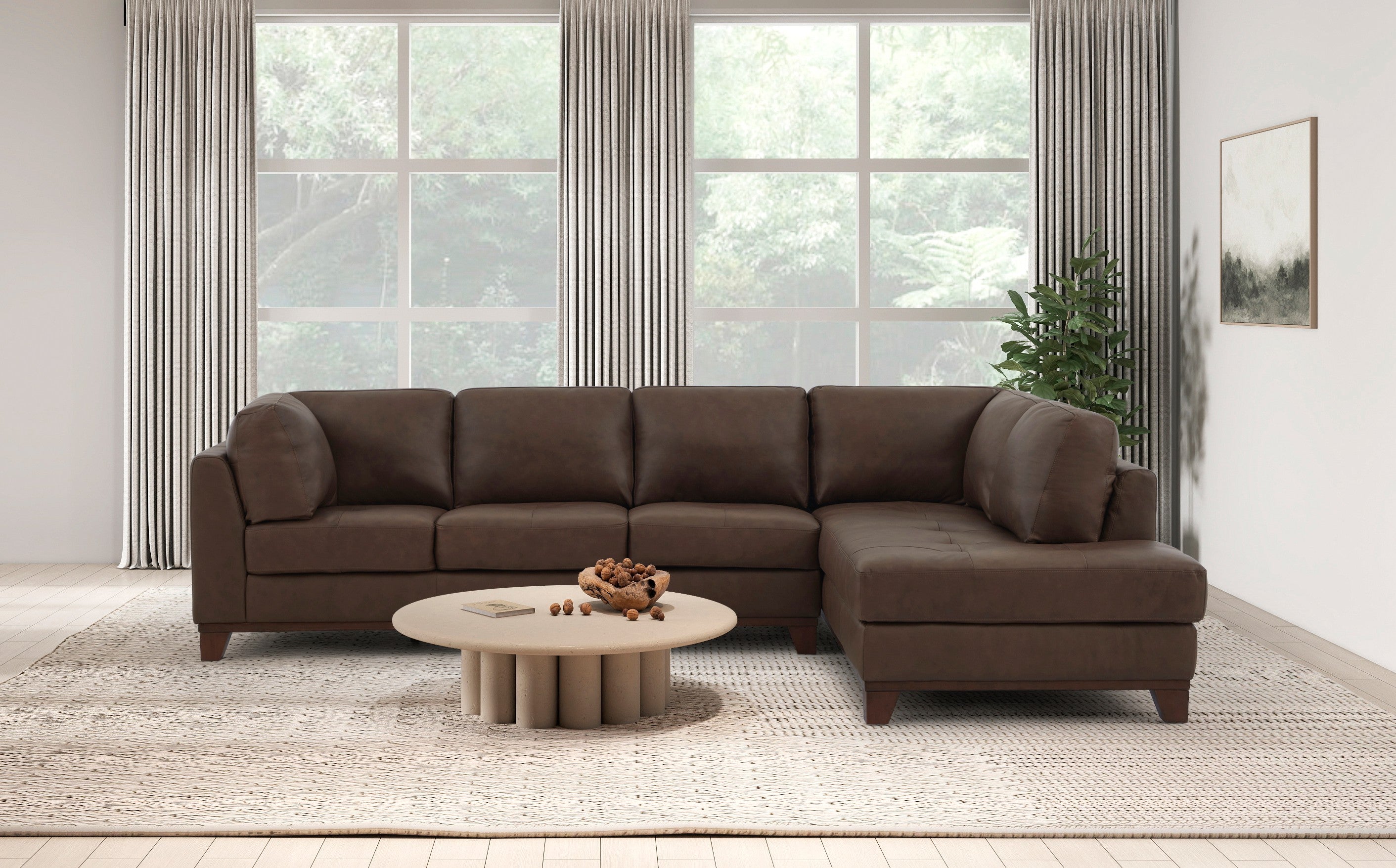 ドレミファランド 2~16 Branford 2 Piece Right Chaise Sectional – Slumberland