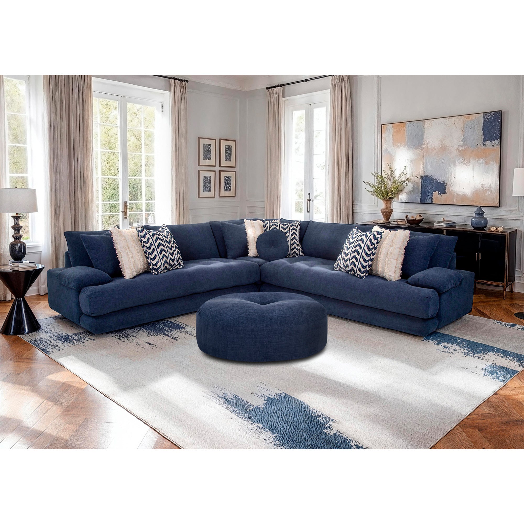 Juniper Ottoman - Thumbnail 2