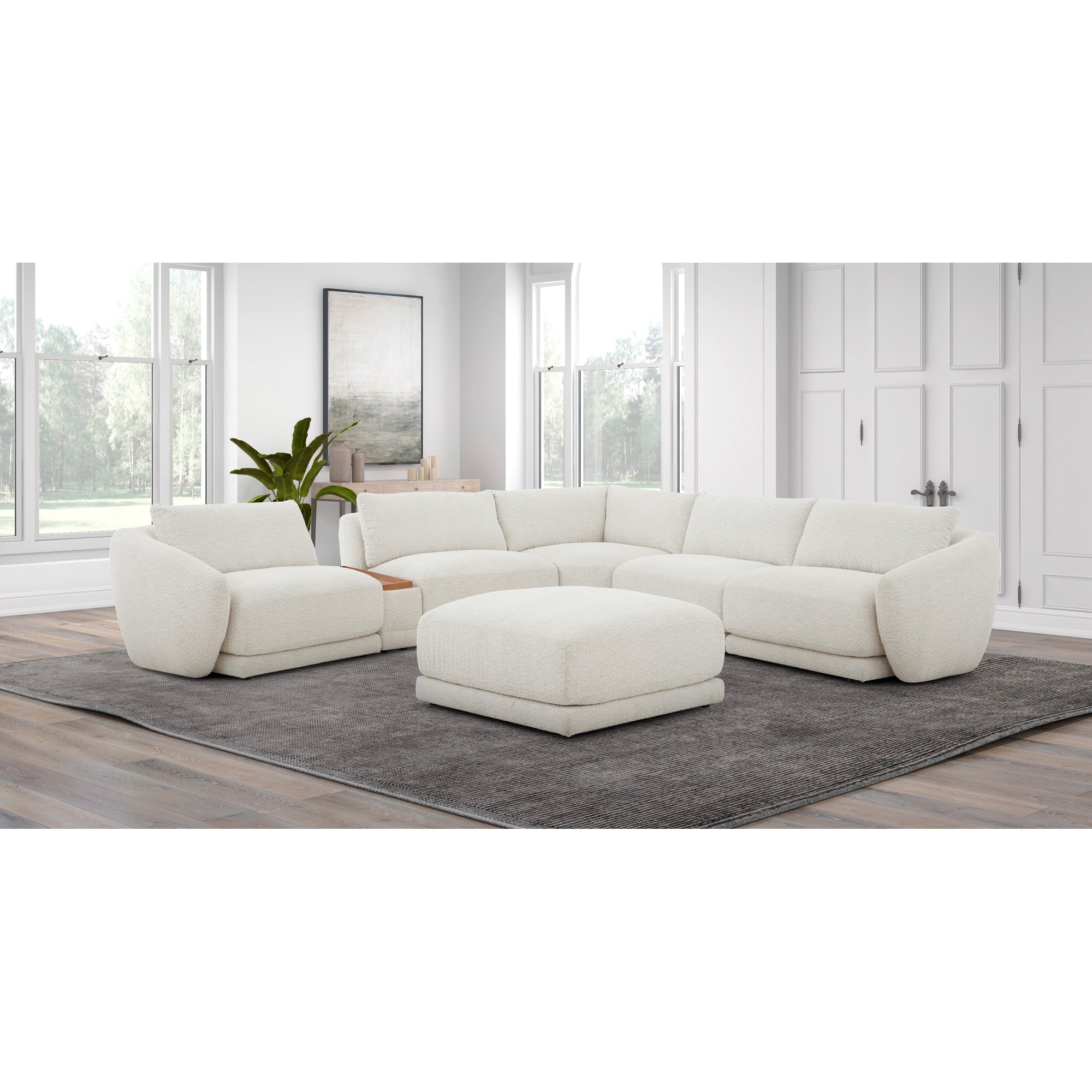 Slumberland Glenwood Ottoman - Thumbnail 4