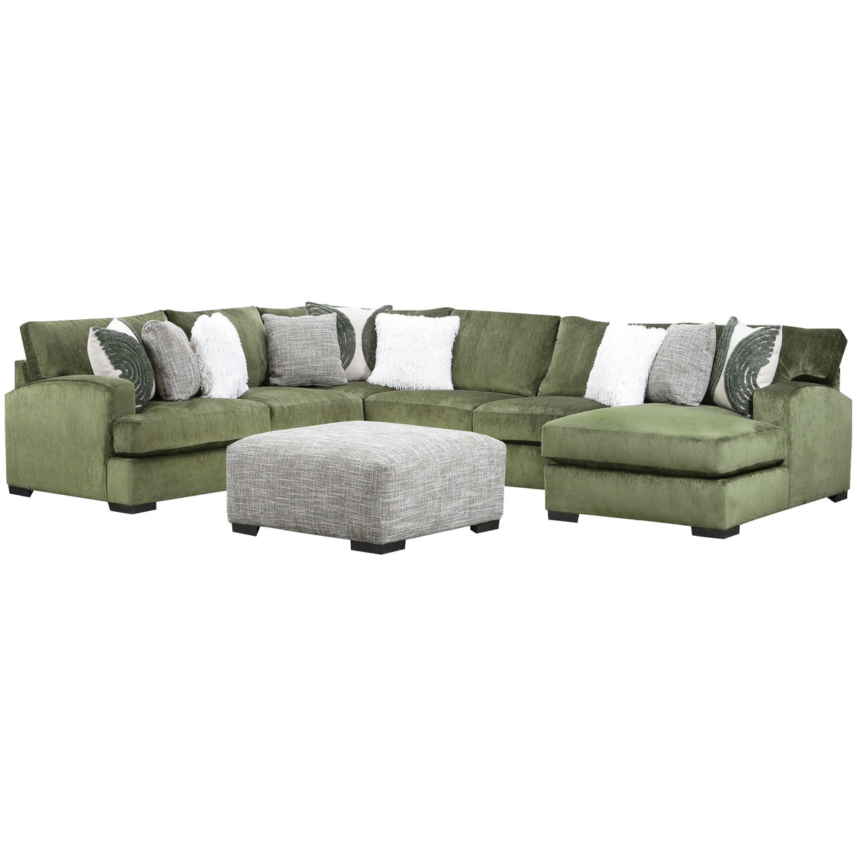 Bronte 3 Piece Right Chaise Sectional