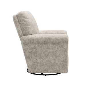 Extended view of Kacey Parchment Swivel Glider