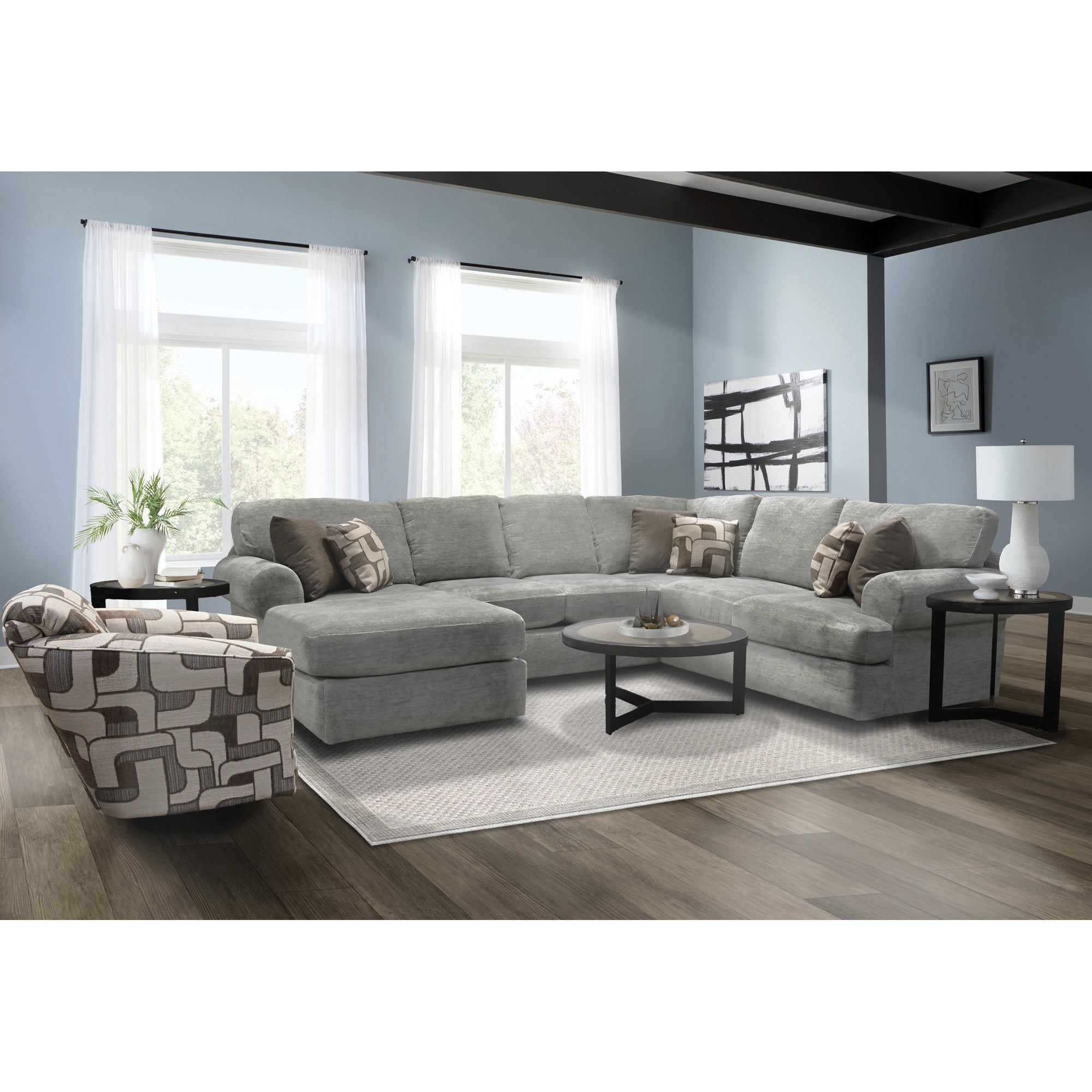 Whitten 3 Piece Left Chaise Sectional - Thumbnail 2