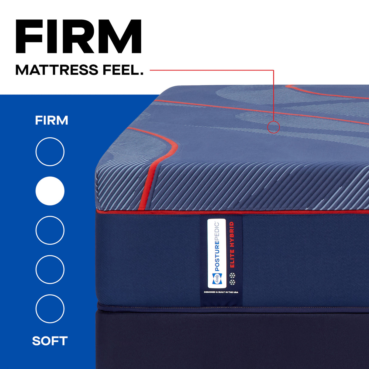 Sealy Posturepedic Elite High Point II Firm Hybrid Mattress