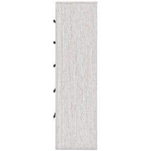 Side view of Cayboni White Chest