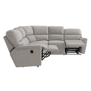 Extended view 2 of Ava Oyster 3 Piece Sectional